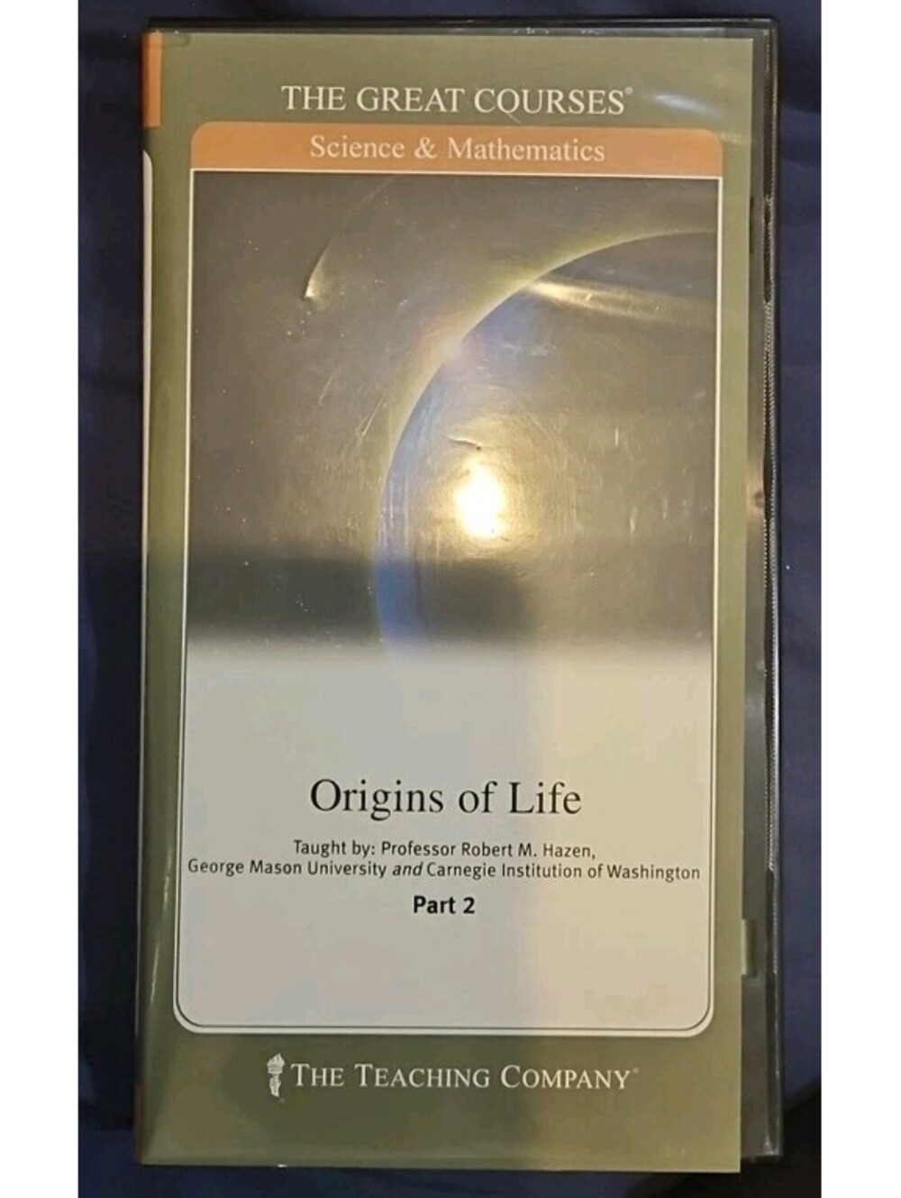 Origins of Life by Robert M. Hazen (DVD) Part 2 Disc 3 & 4
